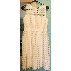Worthington White Lace Dress